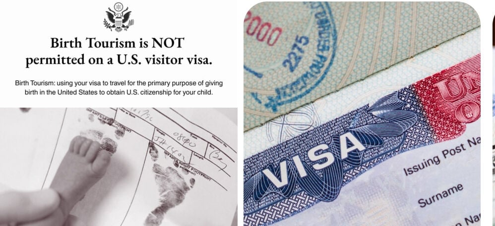 🇱🇷 Birth tourism: US go deny visa to foreign nationals wey wan go America to born for citizenship