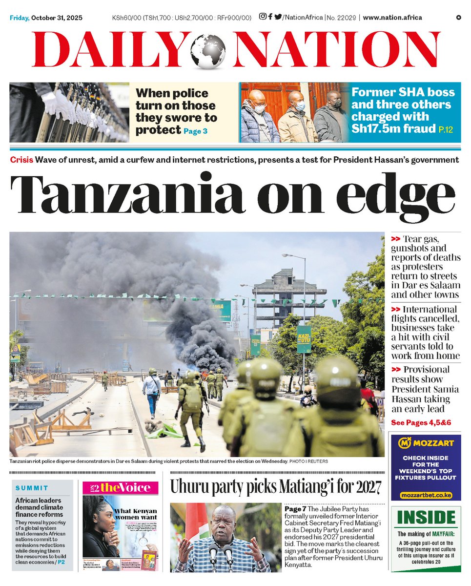 🇹🇿 A Nation in Silence: Tanzania’s Independence Day Overshadowed by Protest and Repression