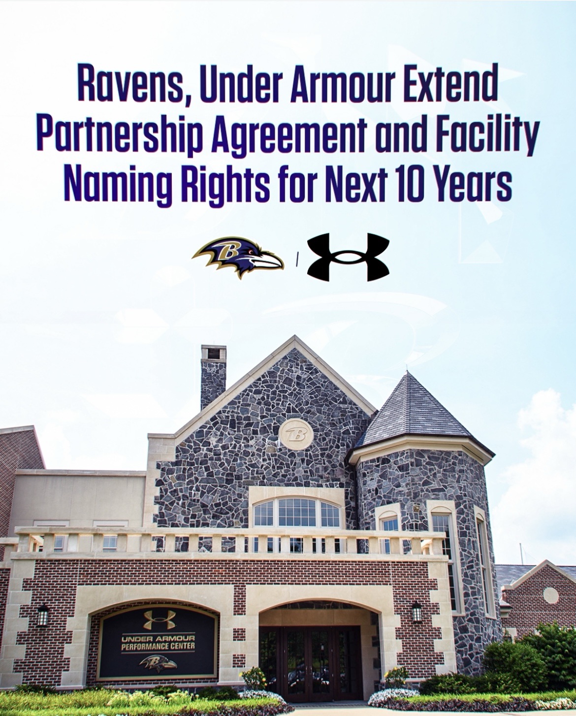🇺🇸 Baltimore Icons Under Armour and Longtime Partner Announce 10-Year Partnership Extension