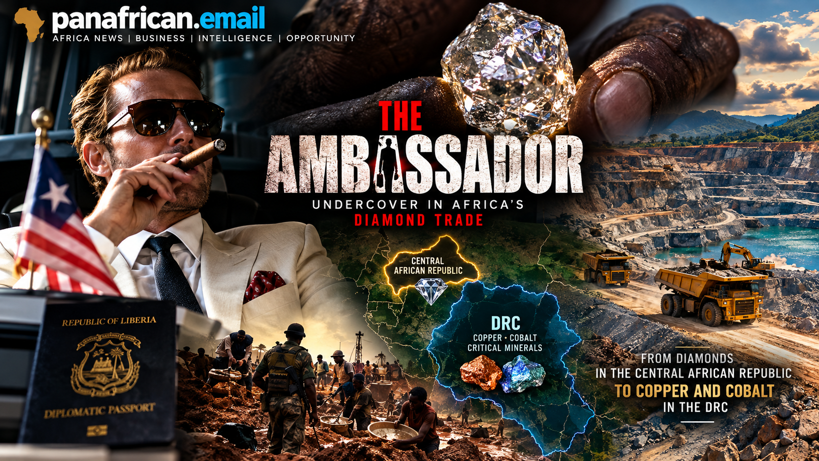 🇩🇰 The Ambassador: A Controversial Journey Into Africa’s Diamond Trade