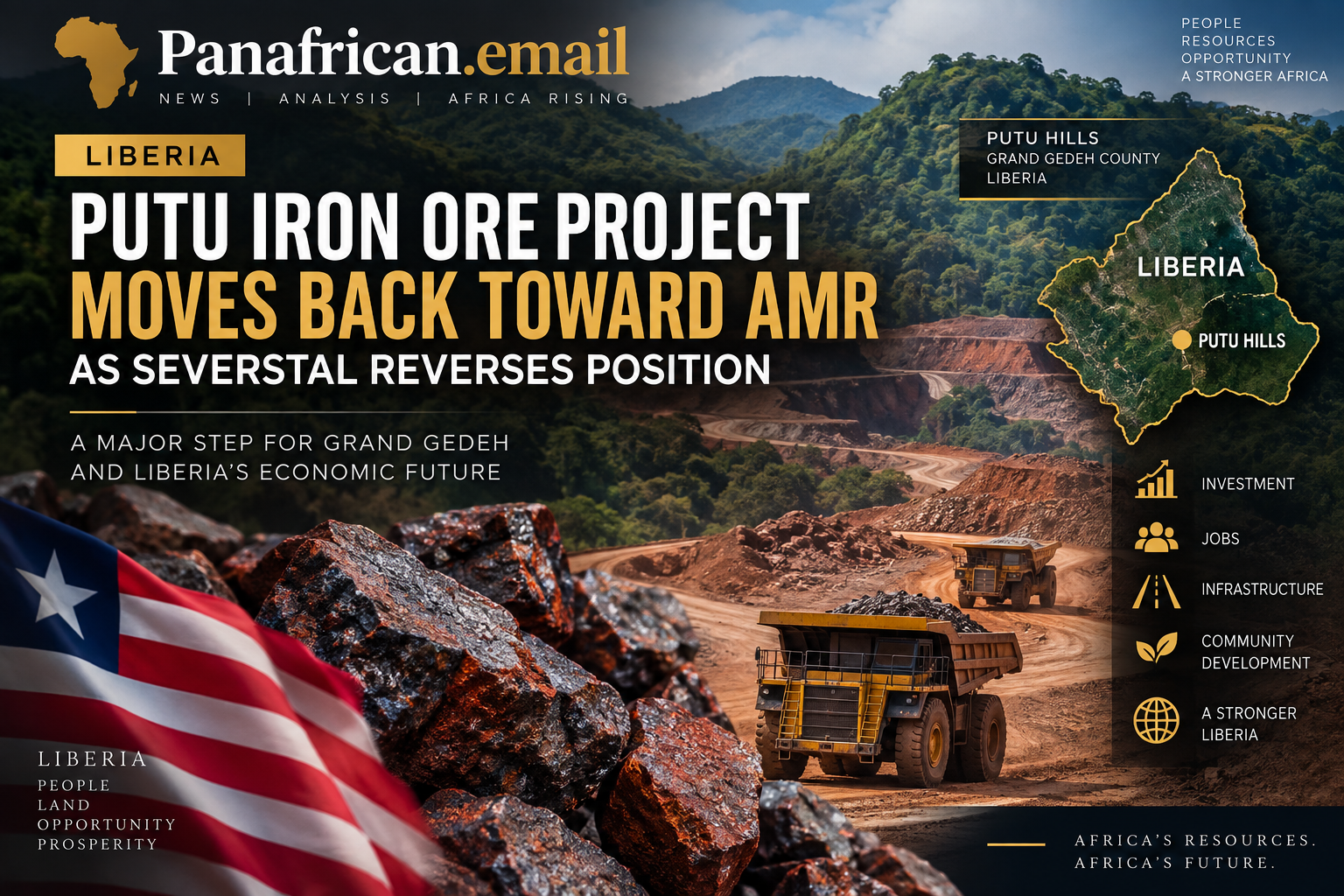 🇱🇷 Putu Iron Ore Project Moves Back Toward AMR as Severstal Reverses Position