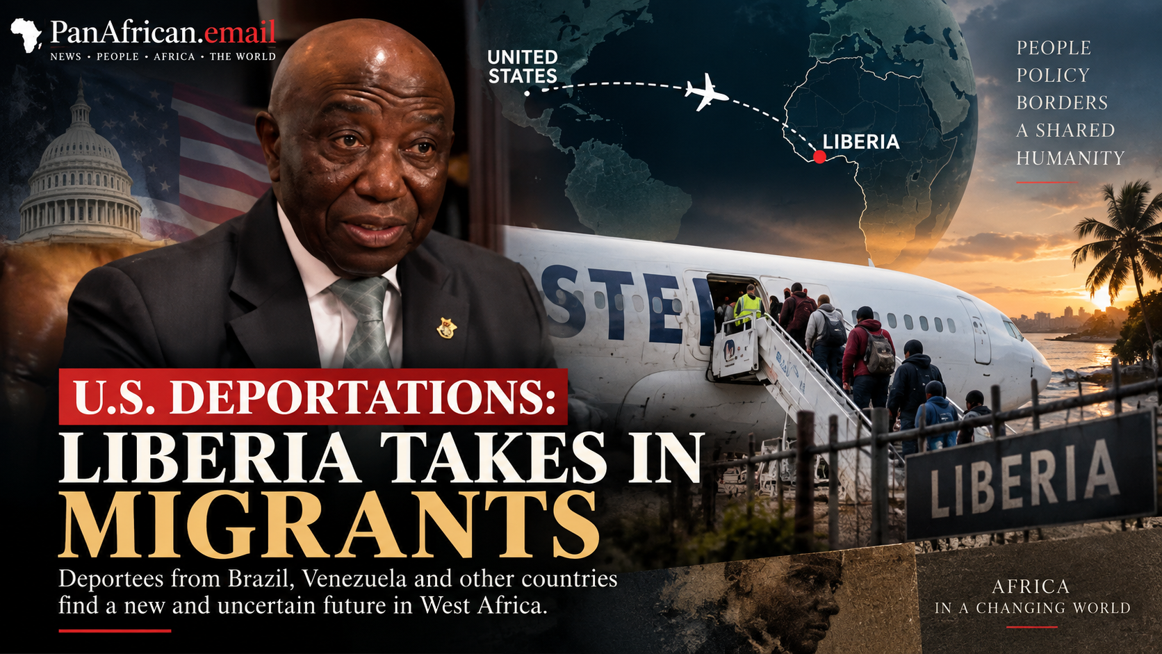 🇱🇷 Deportees Sent to Liberia: A New Chapter in America’s Expanding Deportation Policy
