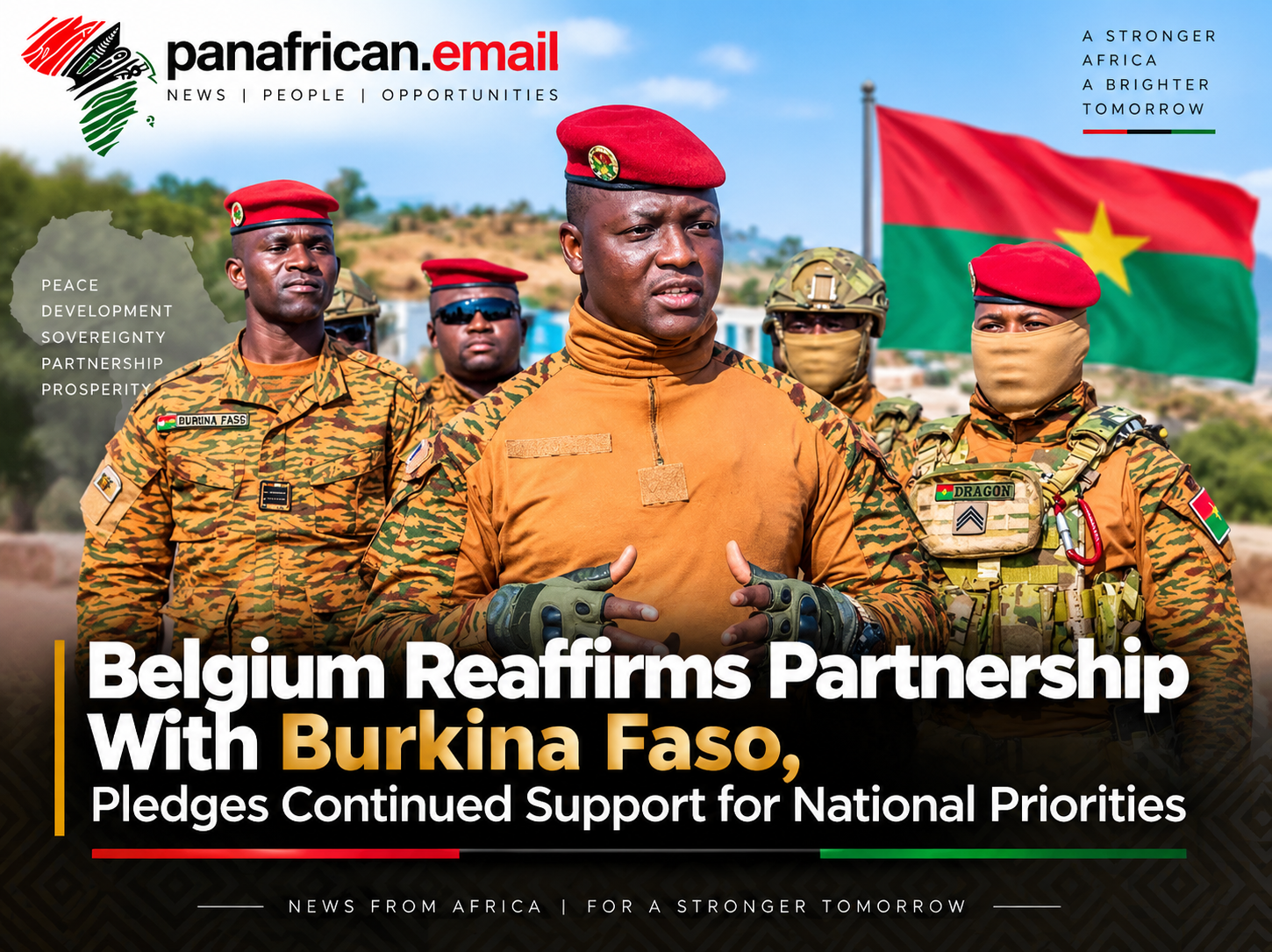 🇧🇫 Belgium Reaffirms Partnership With Burkina Faso, Pledges Continued Support for National Priorities