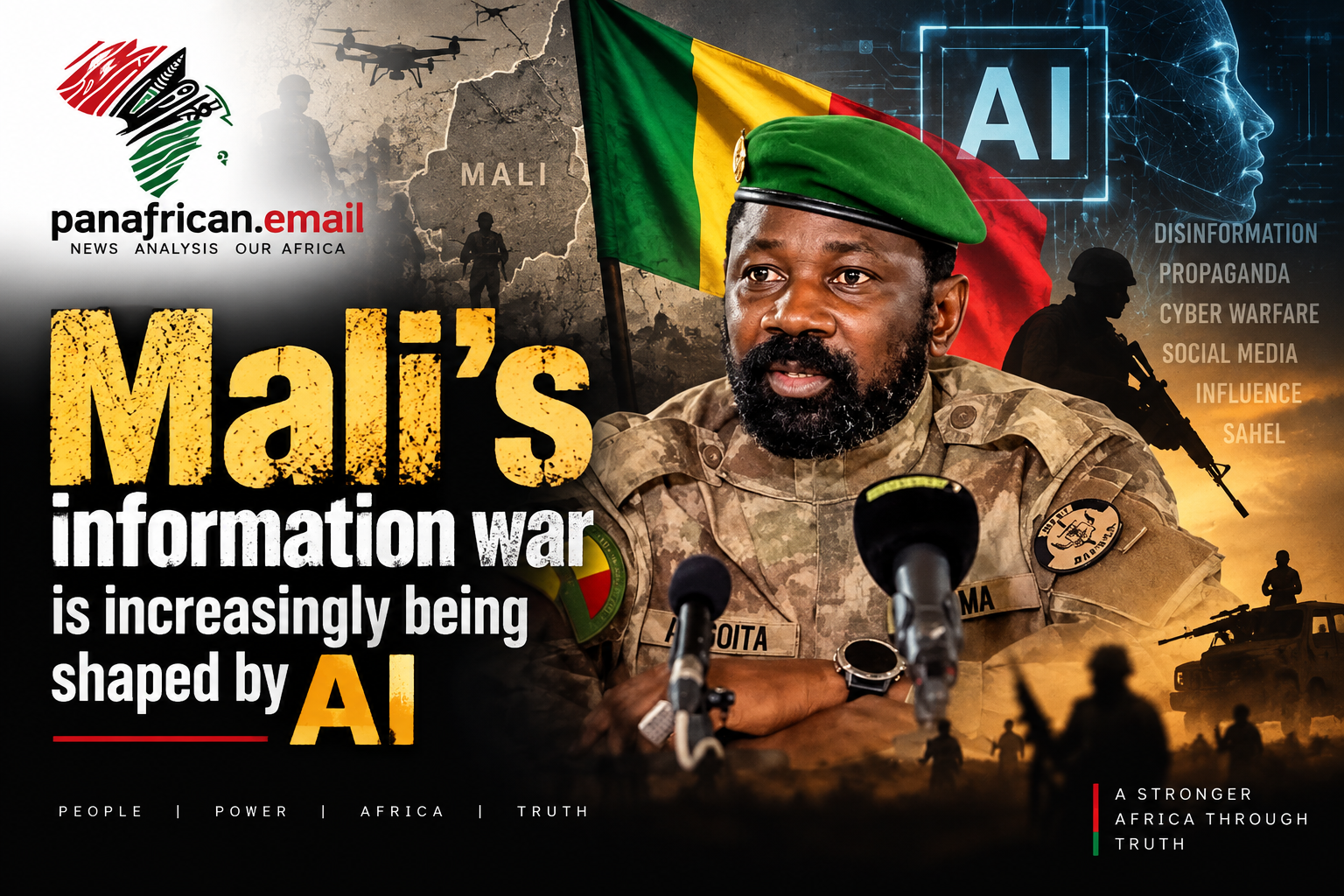 🇲🇱 Mali’s information war is increasingly being shaped by AI