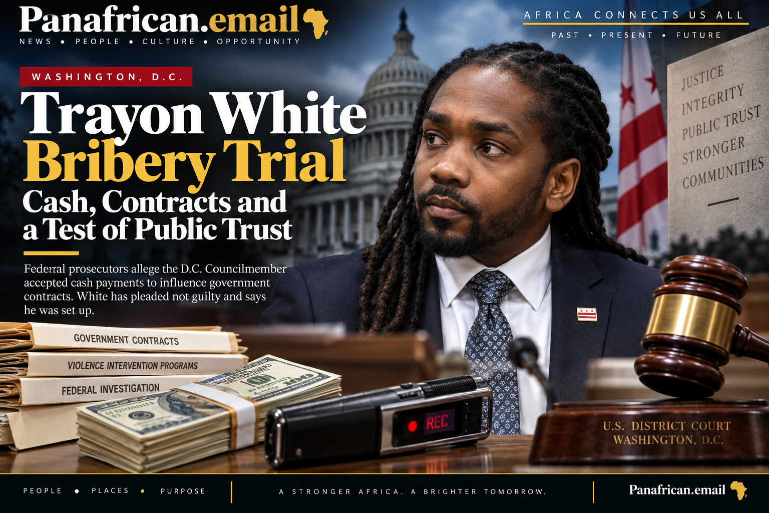 Trayon White Bribery Trial Opens in Washington, D.C.: Cash, Secret Recordings and a Fight Over Government Contracts