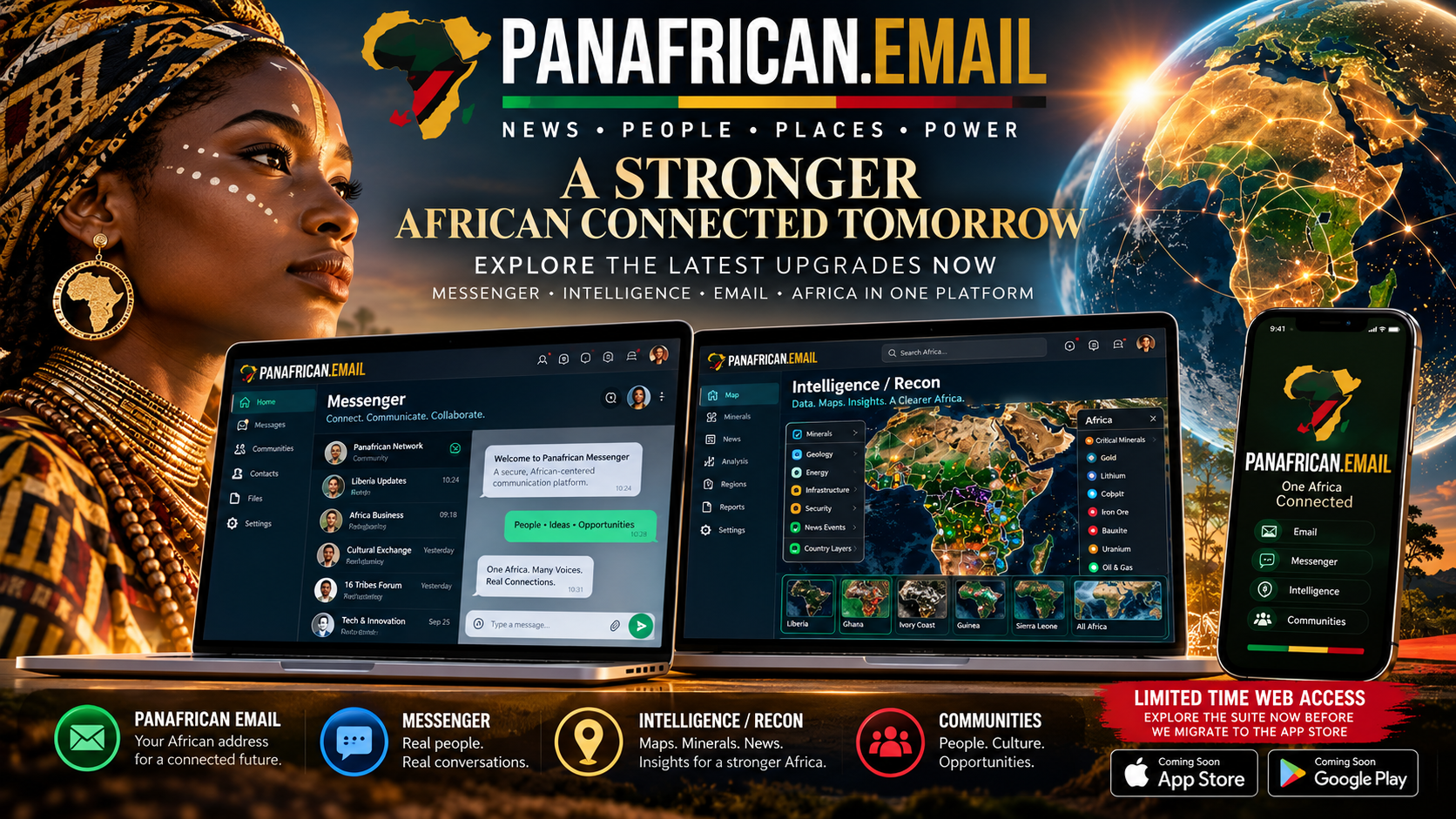 🌍 panafrican.email Enters a New Phase: Explore the Latest Upgrades Before the App Store Launch