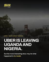 🇳🇬 🇺🇬 Africa’s Mobility Market Is Still Wide Open — Even After Uber’s Retreat