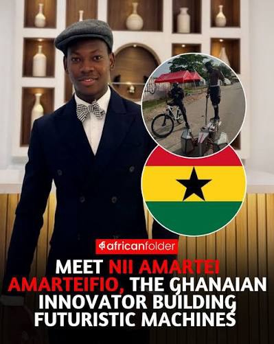 🇬🇭 Meet Nii Amartei Amarteifio: The Ghanaian Engineer Building the Future One Machine at a Time