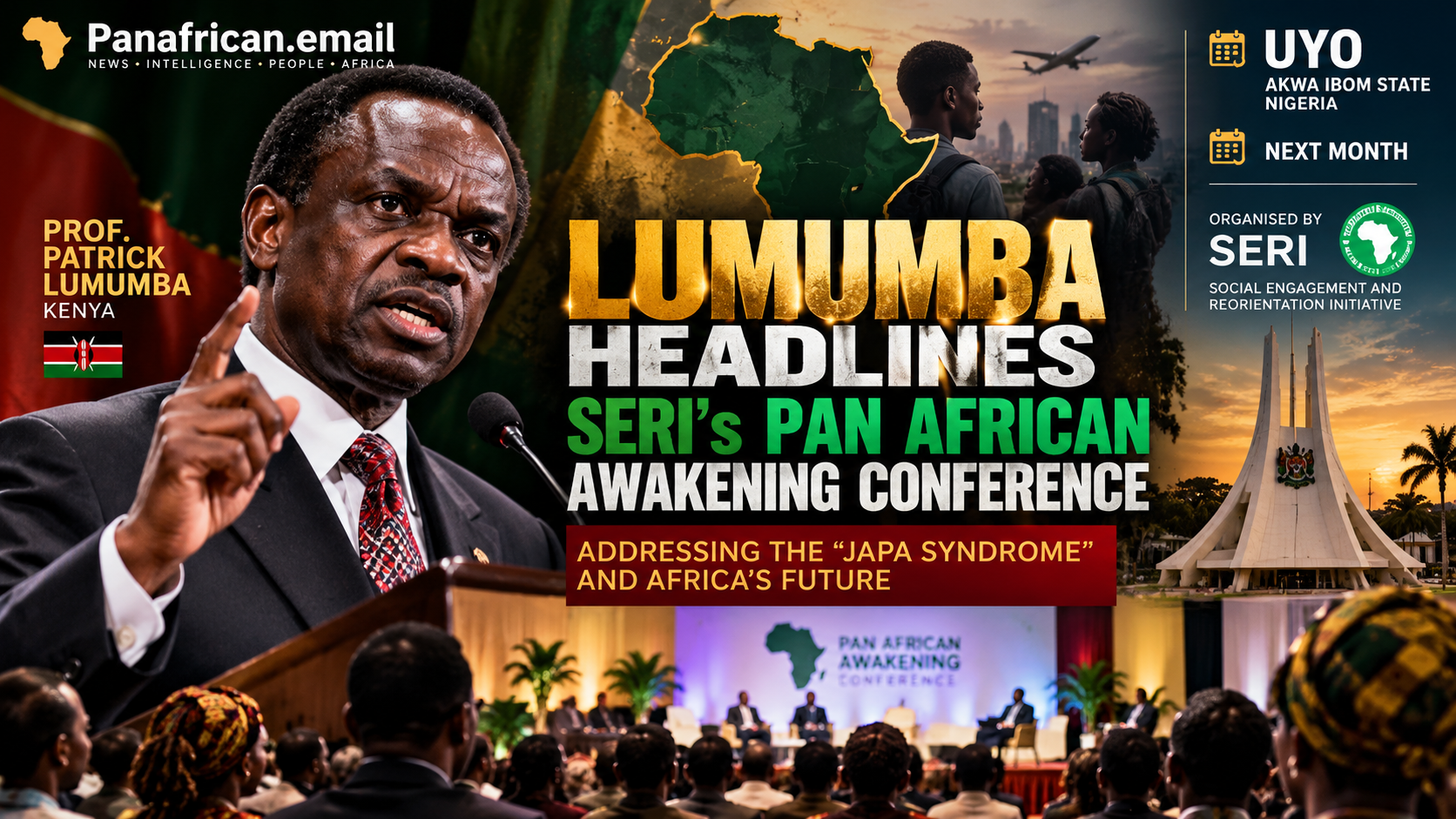🇳🇬 Patrick Lumumba to Headline Pan African Awakening Conference in Uyo