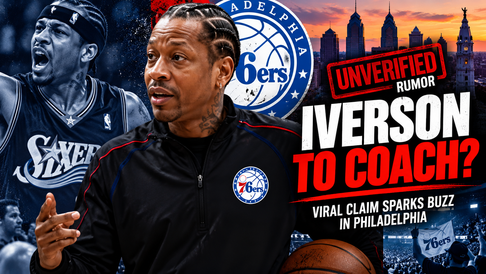 🇺🇸 Viral Claim Says Allen Iverson Is Returning to Philadelphia as 76ers Head Coach — But Is It True?