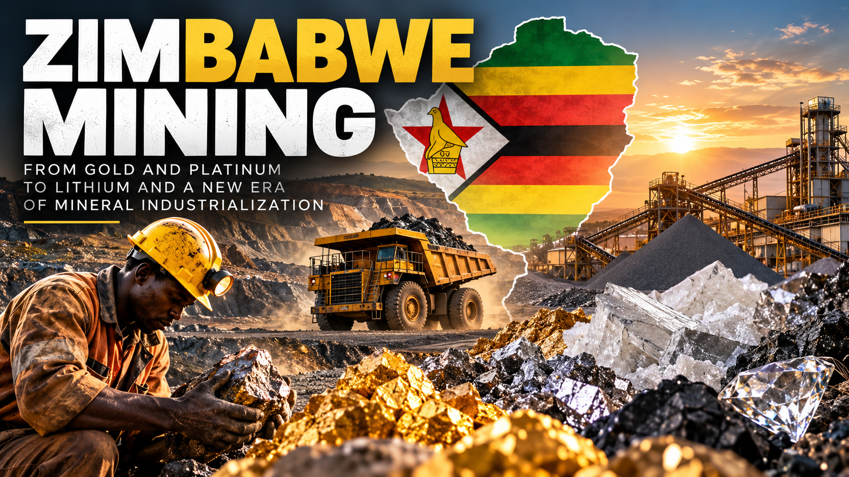 🇿🇼 Zimbabwe Mining: From Gold and Platinum to Lithium and a New Era of Mineral Industrialization