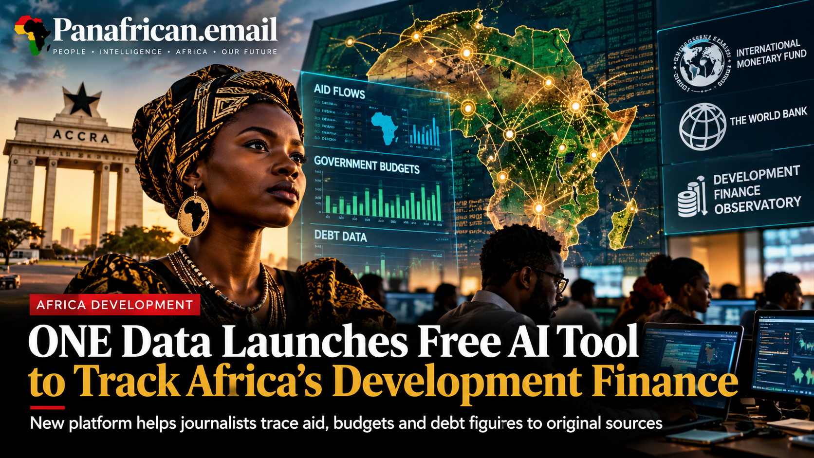 🇺🇸 ONE Data Launches Free AI Tool to Track Africa’s Development Finance