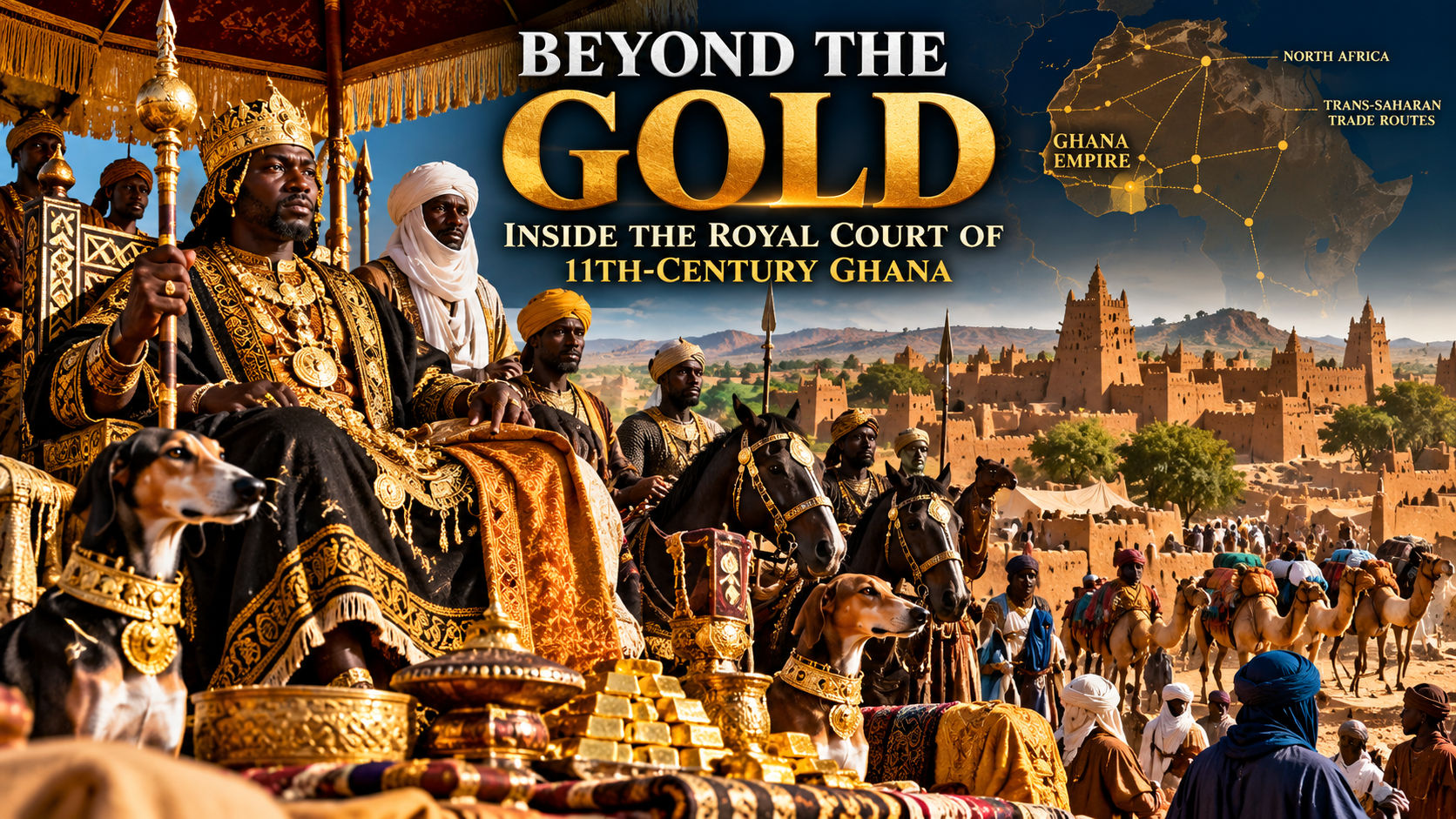 🇬🇭 Beyond the Gold: Inside the Royal Court of 11th-Century Ghana