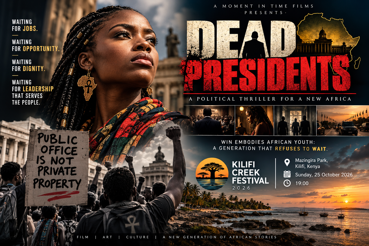 🇰🇪 Dead Presidents: A New African Political Thriller Puts Youth, Power and Leadership on Trial