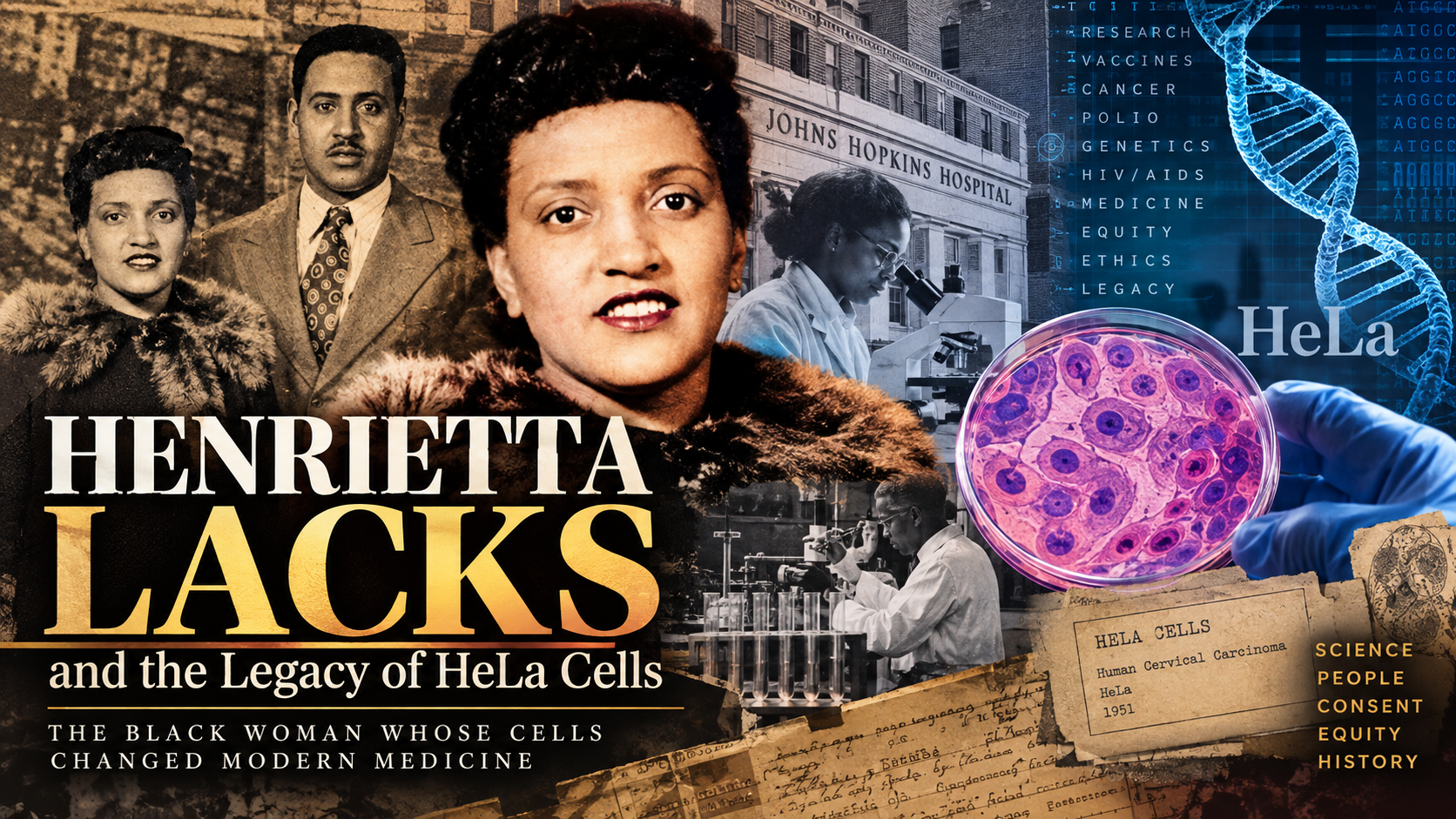 Henrietta Lacks and the HeLa Legacy: The Black Woman Whose Cells Changed Modern Medicine