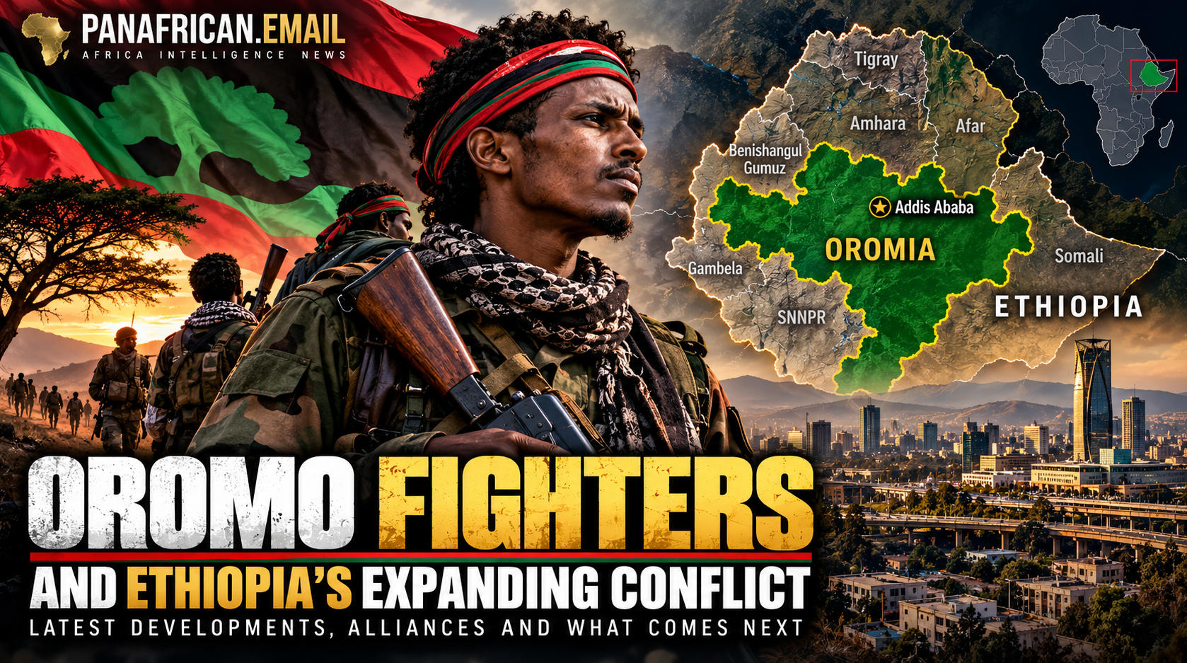 🇪🇹 Oromo Fighters and Ethiopia’s Expanding Conflict: OLA Joins Wider Armed Alliance as Fighting Intensifies