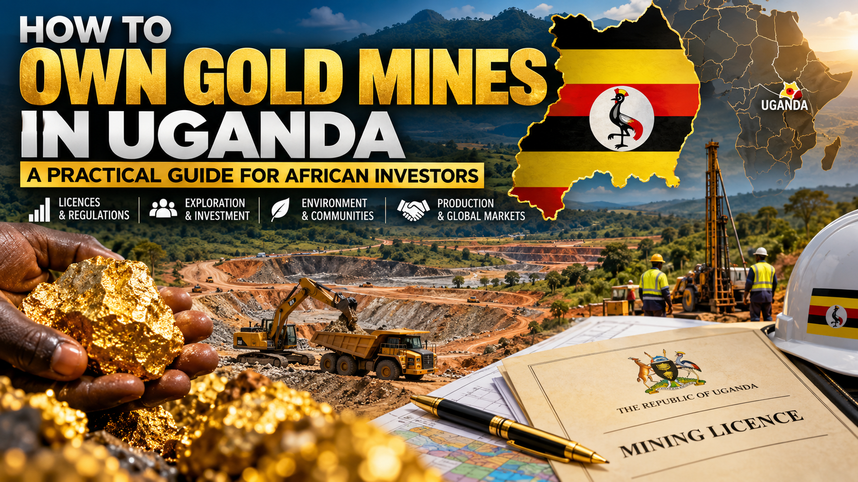 🇺🇬 How to Own a Gold Mine in Uganda: A Practical Guide for African Investors