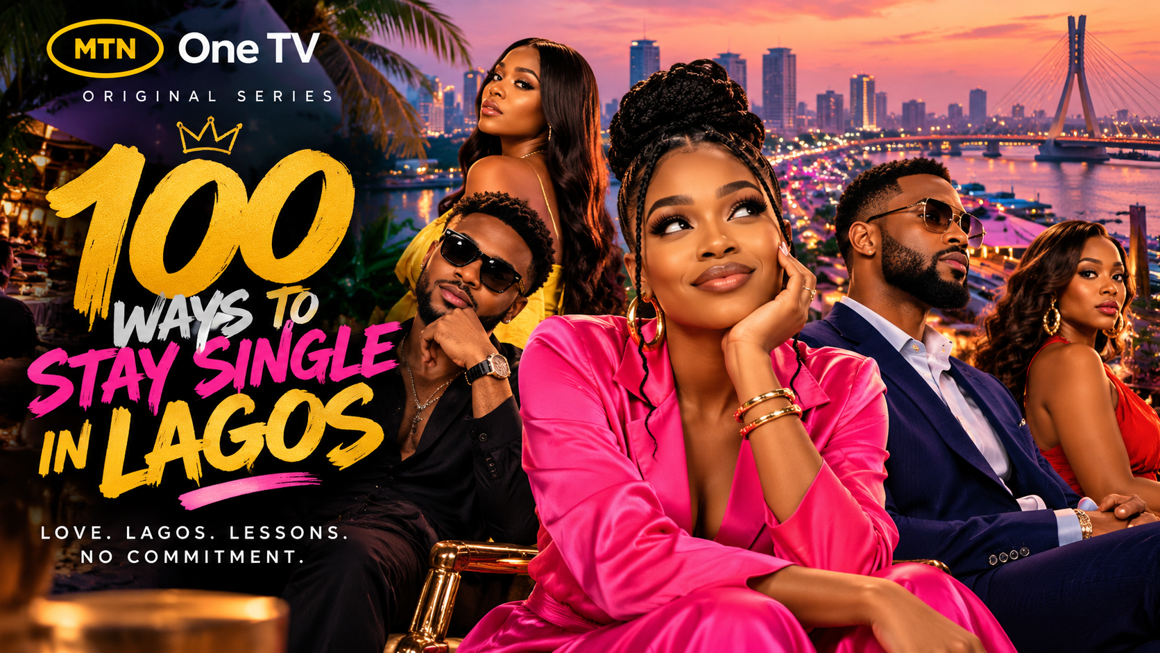 🇳🇬 100 Reasons to Stay Single in Lagos” Premieres at MIP Africa as MTN One TV Launches