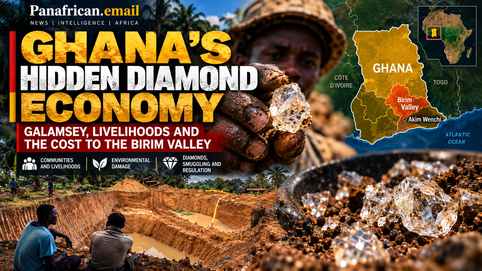 🇬🇭 Ghana’s Gold Rush: Who Pays the Price for Mineral Wealth?