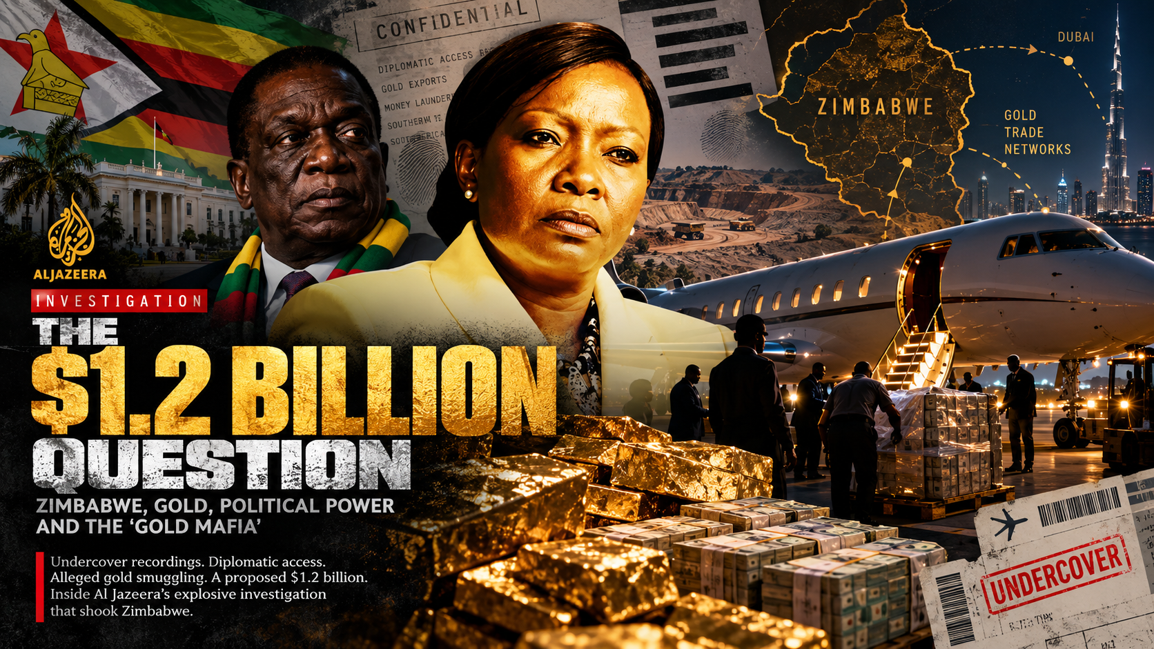 🇿🇼 The $1.2 Billion Question: Zimbabwe, Gold, Political Power and the ‘Gold Mafia’