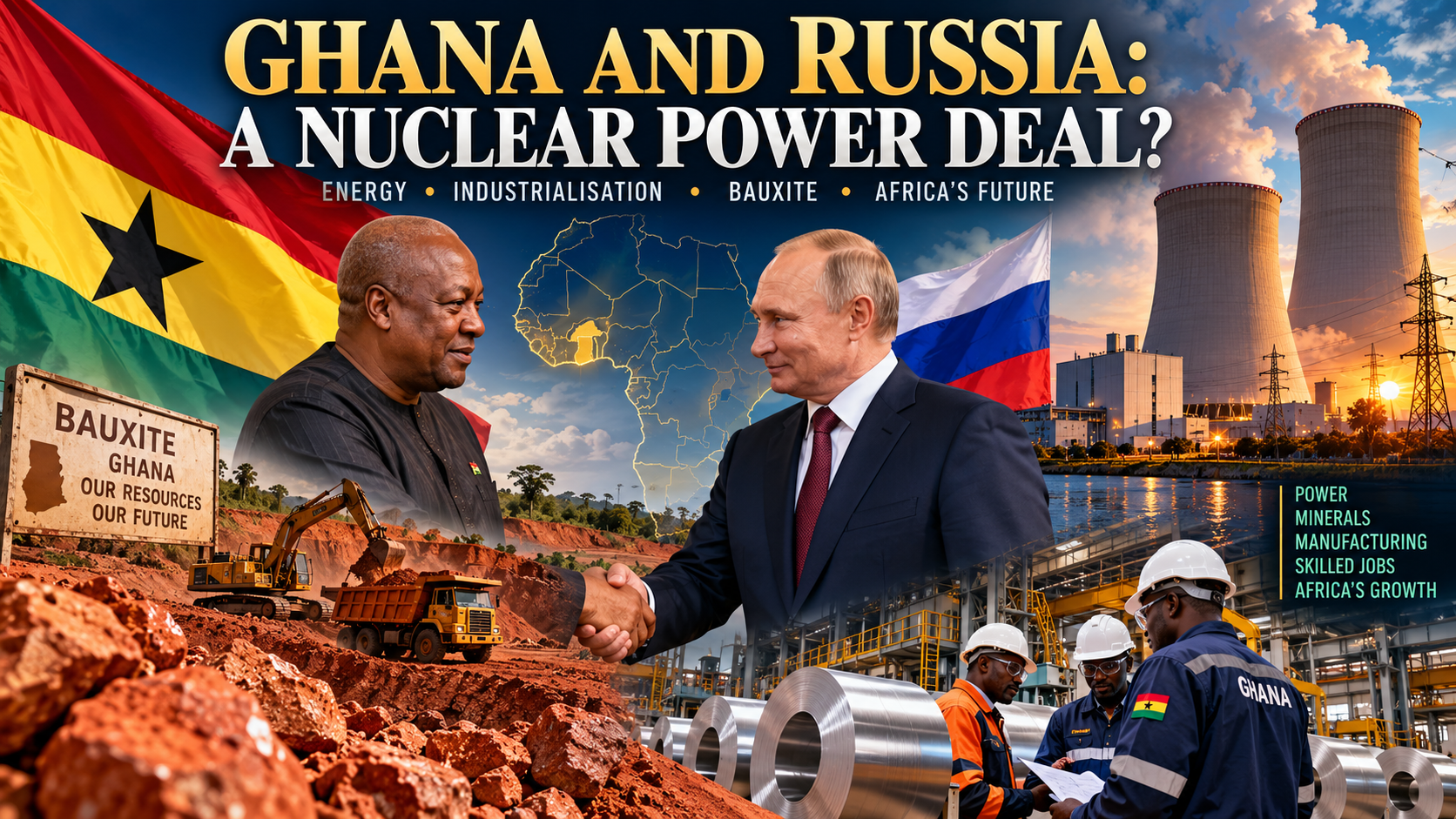🇬🇭 🇷🇺 Ghana and Russia: Could a Nuclear Power Partnership Transform Ghana’s Industrial Future?