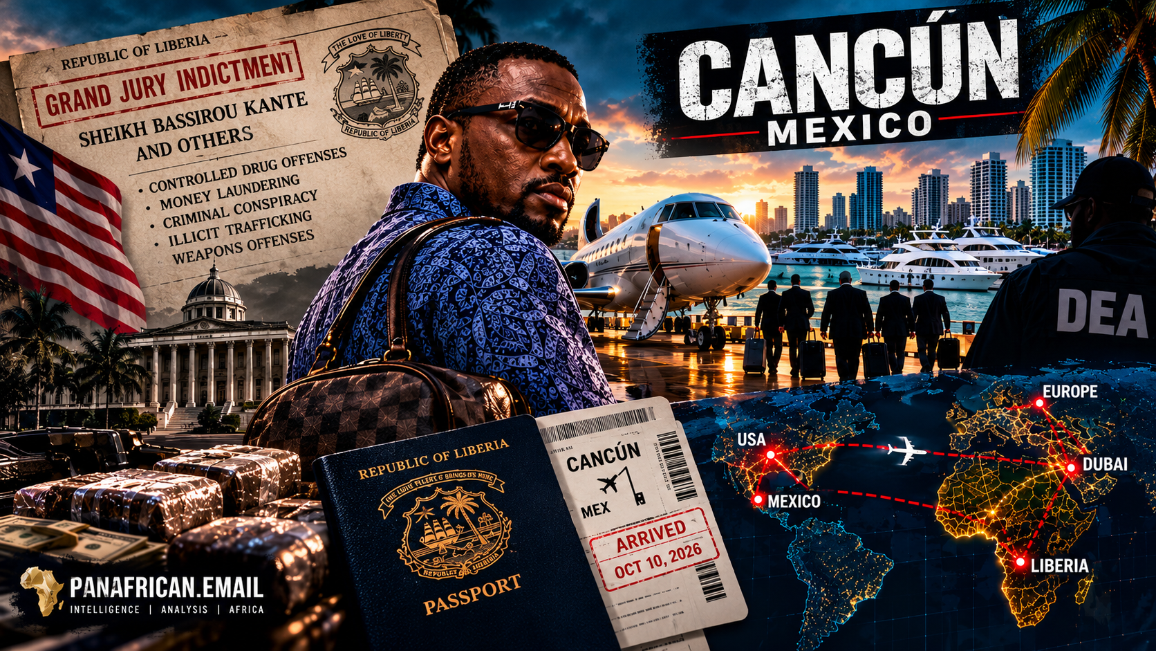 🇲🇽 The Mexico Signal: Kante, the Howard-Taylor Case and Liberia’s Expanding Drug Investigation