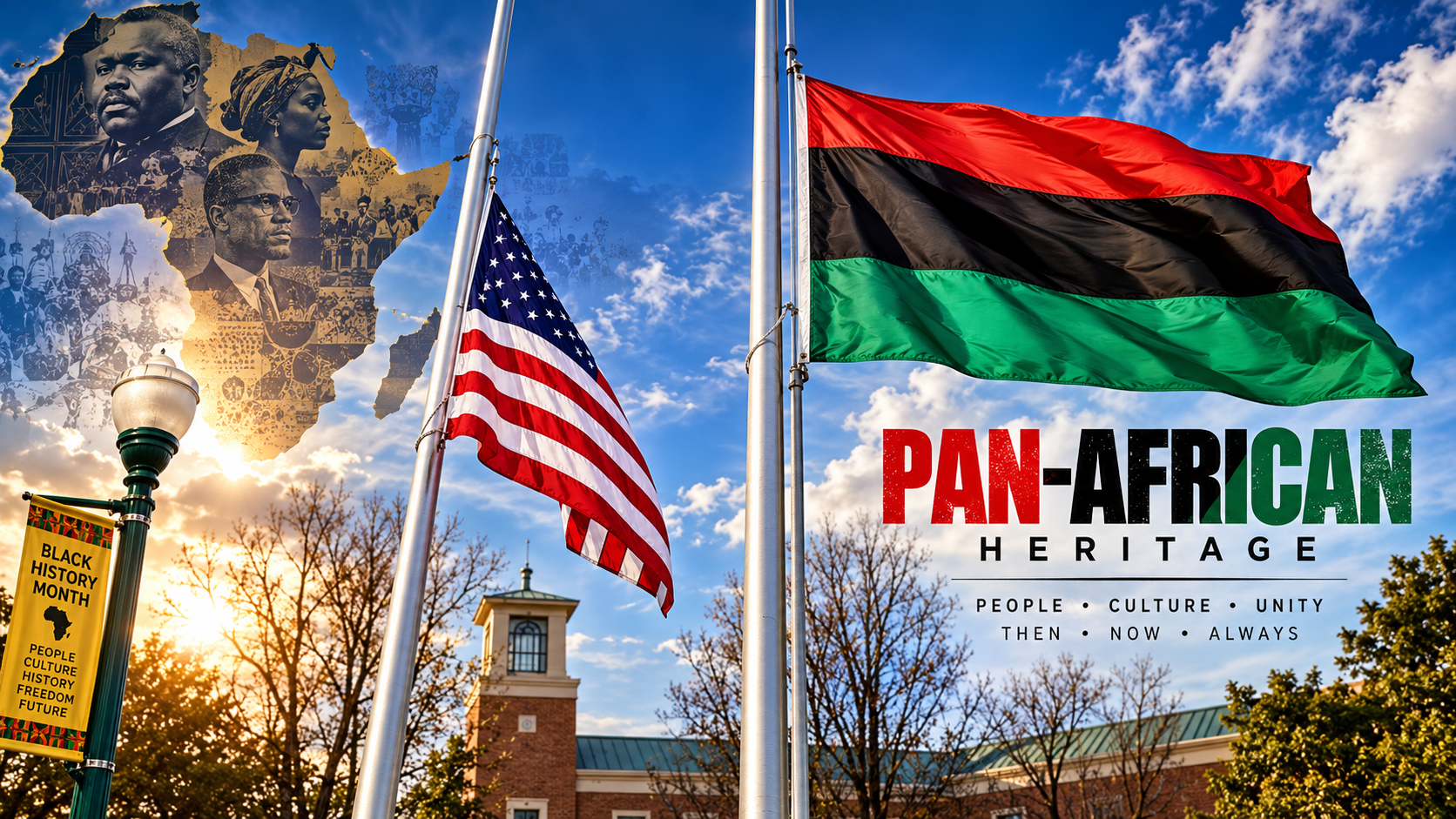 🌍 Red, Black and Green Over America: U.S. Cities That Have Raised the Pan-African Flag