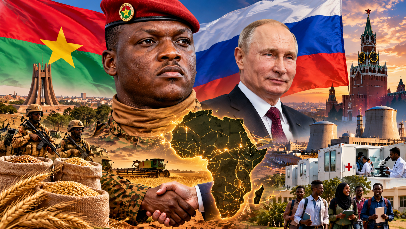 🇧🇫 Burkina Faso Deepens Russia Partnership as Ibrahim Traoré Pushes for Strategic Sovereignty